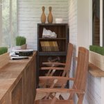 Библиотека на балконе