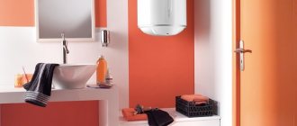Boiler on the wall