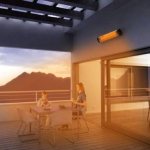 cовременный инфракрасный обогреватель