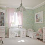 children&#39;s room in Provence style