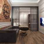 Office interior in loft style