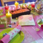 Как украсить стол на День Рождения: оформление и украшение стола, фото