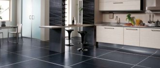linoleum for the kitchen types
