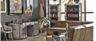 Steampunk style in the interior
