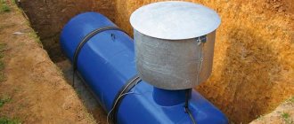 installing a gas tank in the ground