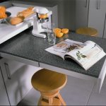 retractable kitchen table