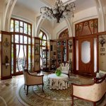 hall in Art Nouveau style