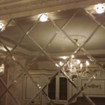 Mirror tiles in the interior