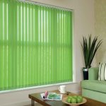 Blinds for windows in the interior of different rooms